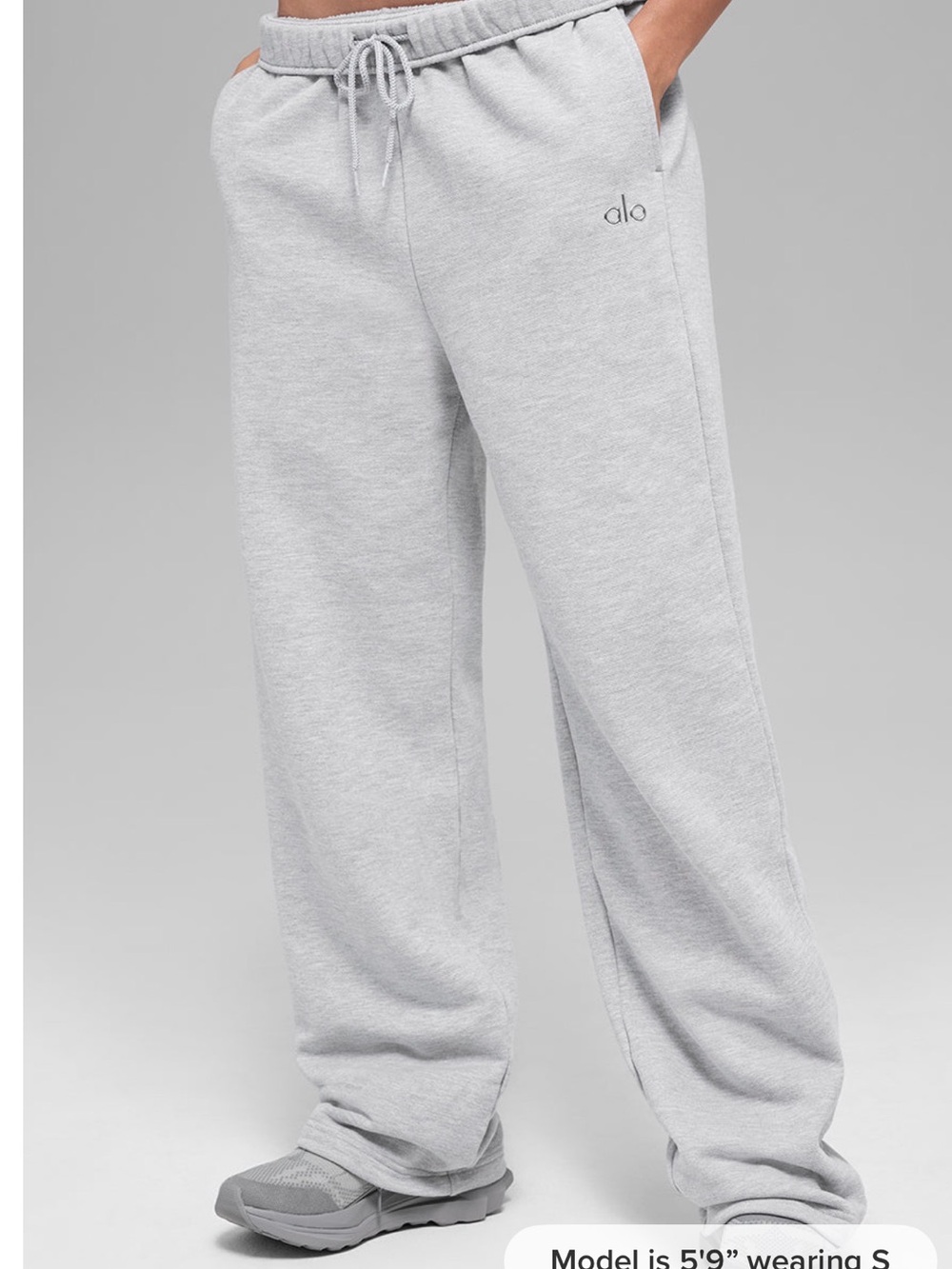 ALO Yoga Accolade Sweatpant Heather Grey